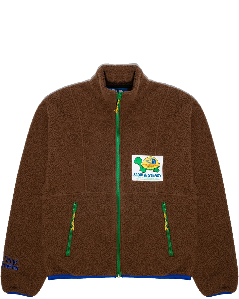 Оригінальна X Online Ceramics Mens Sherpa Attitude Fz Jacket Earth Brown The north face