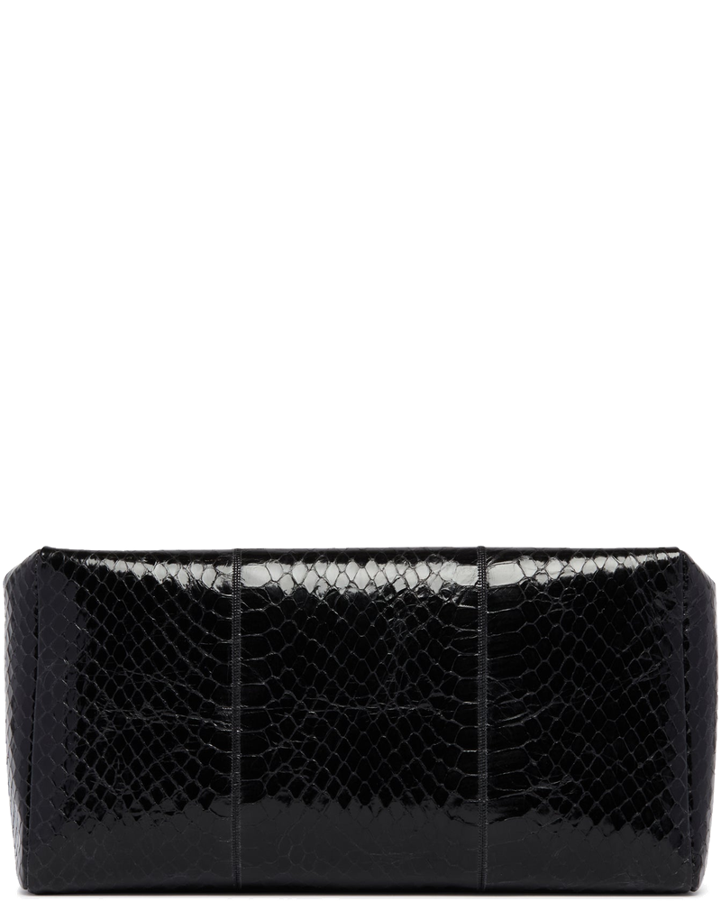 Black Compact Square Leather Clutch The row – Гарантія оригінальності
