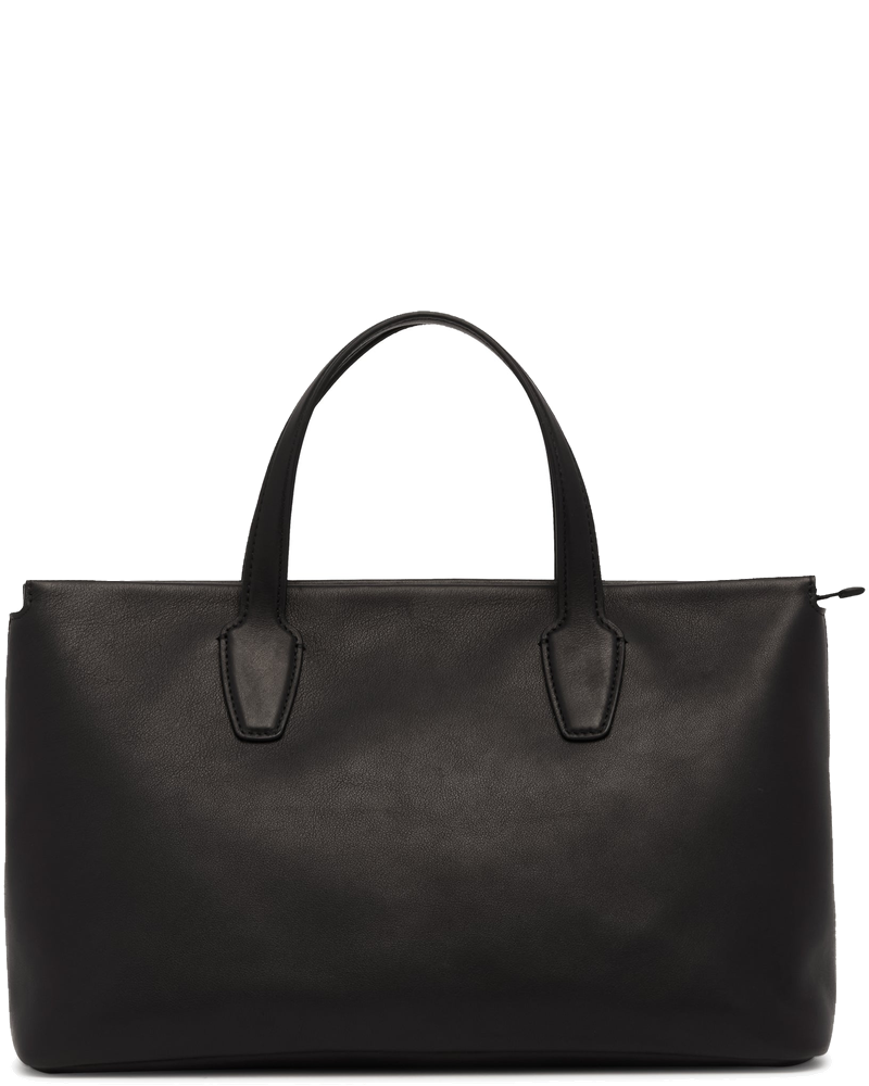 Black Marcel Leather Bag The row – Гарантія оригінальності