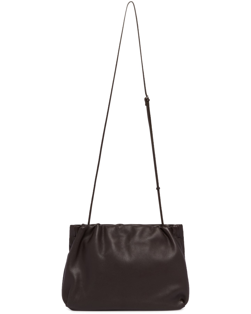 Оригінальна Brown Large Leather Bourse Pouch The row
