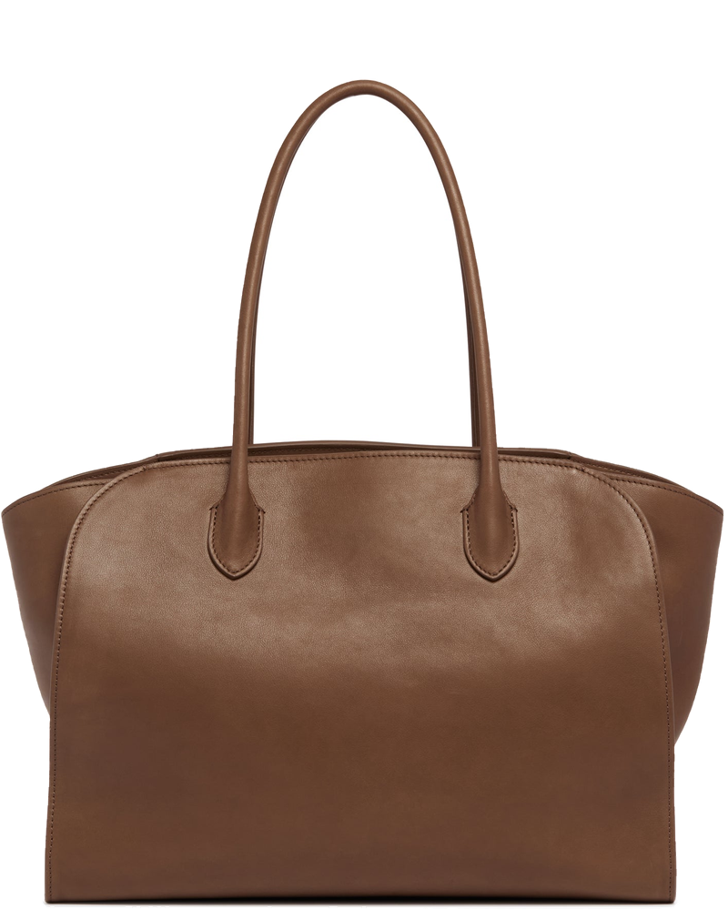 Brown Marlo 14 Leather Bag The row оригінал – Купити в Україні