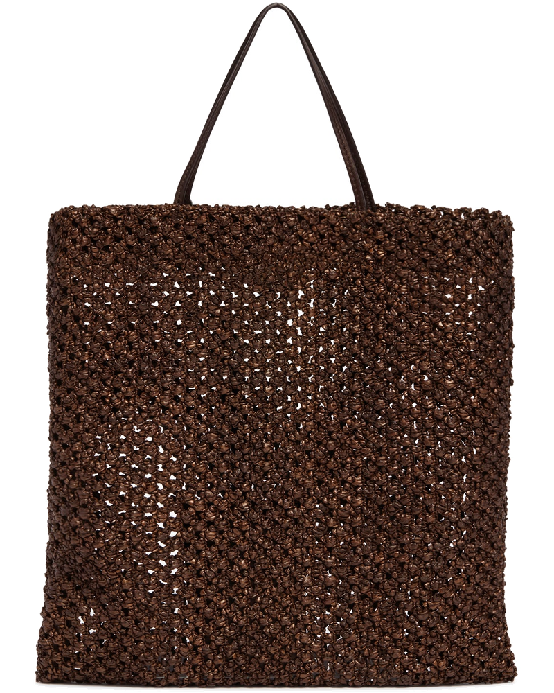 Brown Woven Raffia Bag The row – Гарантія оригінальності