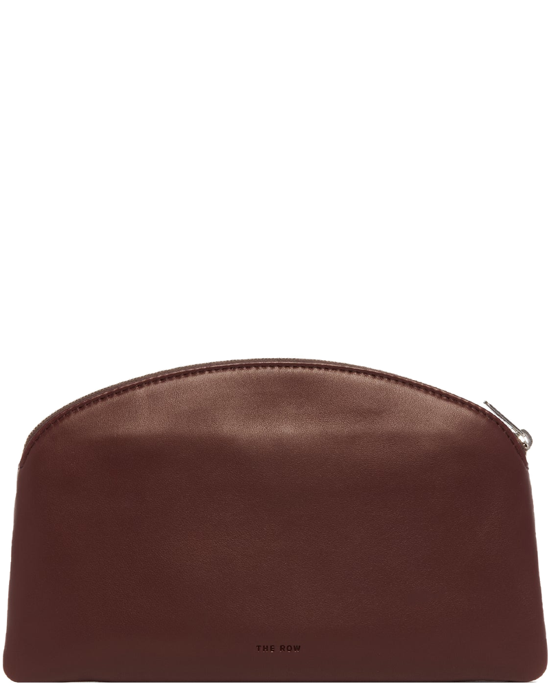 Burgundy Leather Clutch The row – Гарантія оригінальності