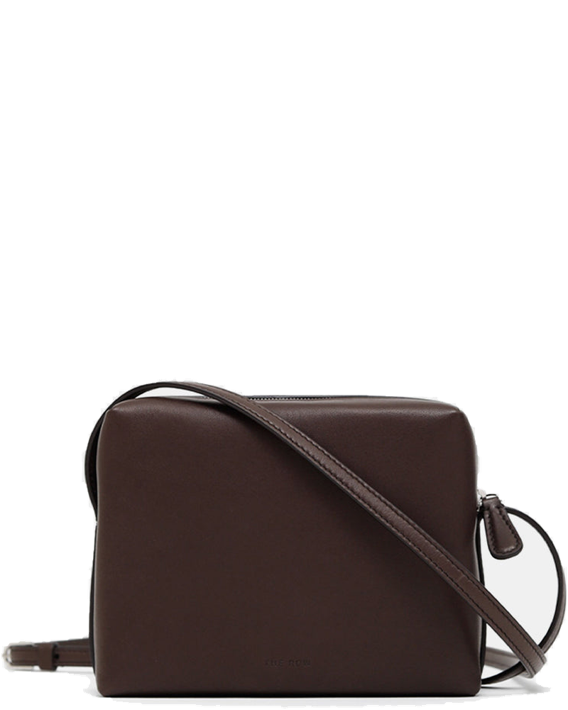 Dark Khaki Regent Crossbody Bag The row оригінал – Купити в Україні