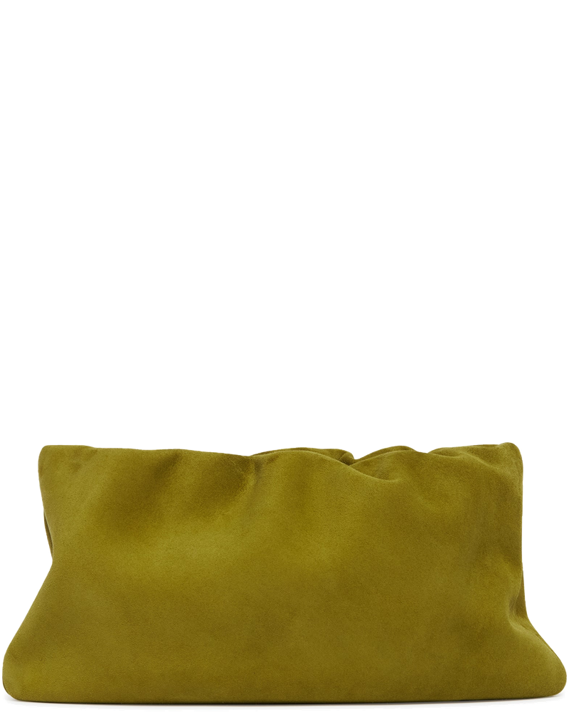 Оригінальна Green XL Suede Bourse Clutch The row