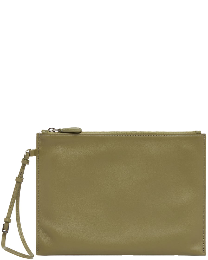Green Wristlet Pouch The row оригінал – Купити в Україні