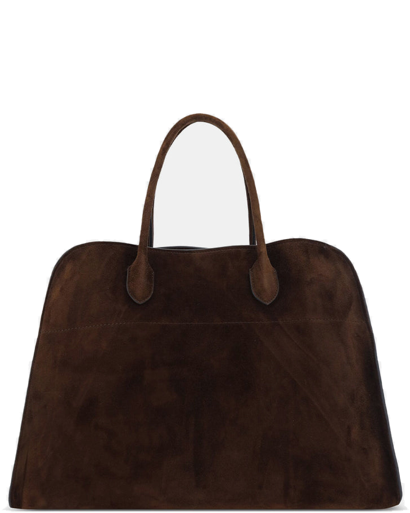 Оригінальна Suede Mocha Soft Margaux 17 Tote Bag The row