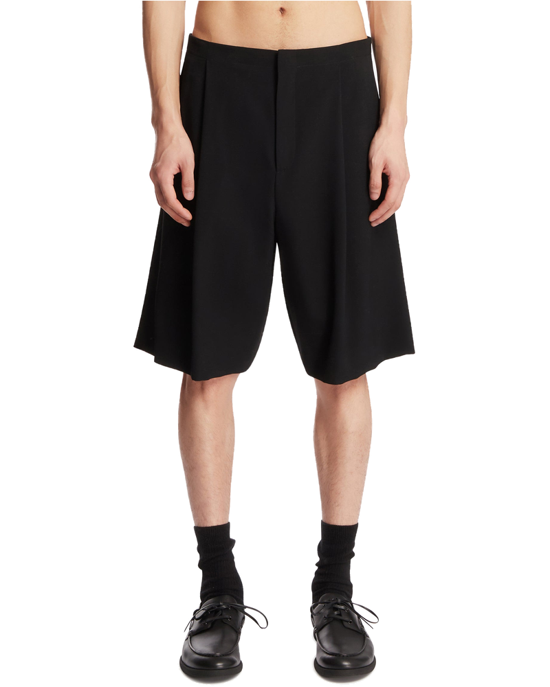 Black Sayed Wool Shorts The row – Гарантія оригінальності