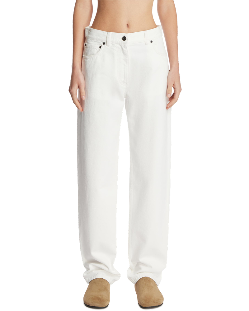 White Burty Cotton Jeans The row – Гарантія оригінальності