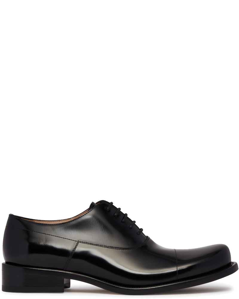 Black Leather Lace-Up Shoes The row – Гарантія оригінальності