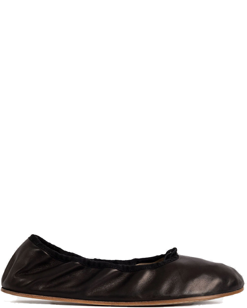 Оригінальна Black Round Ballet Flats The row