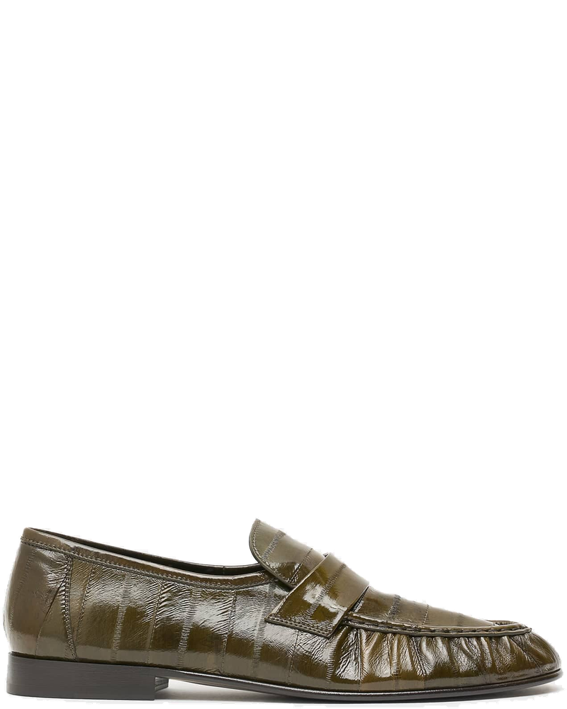 Soft Loafer In Olive The row оригінал – Купити в Україні