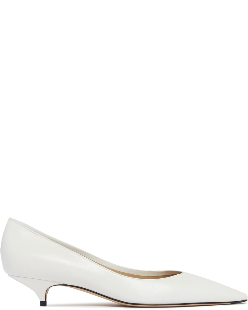 Оригінальна White Liisa Kitten Two Pumps The row