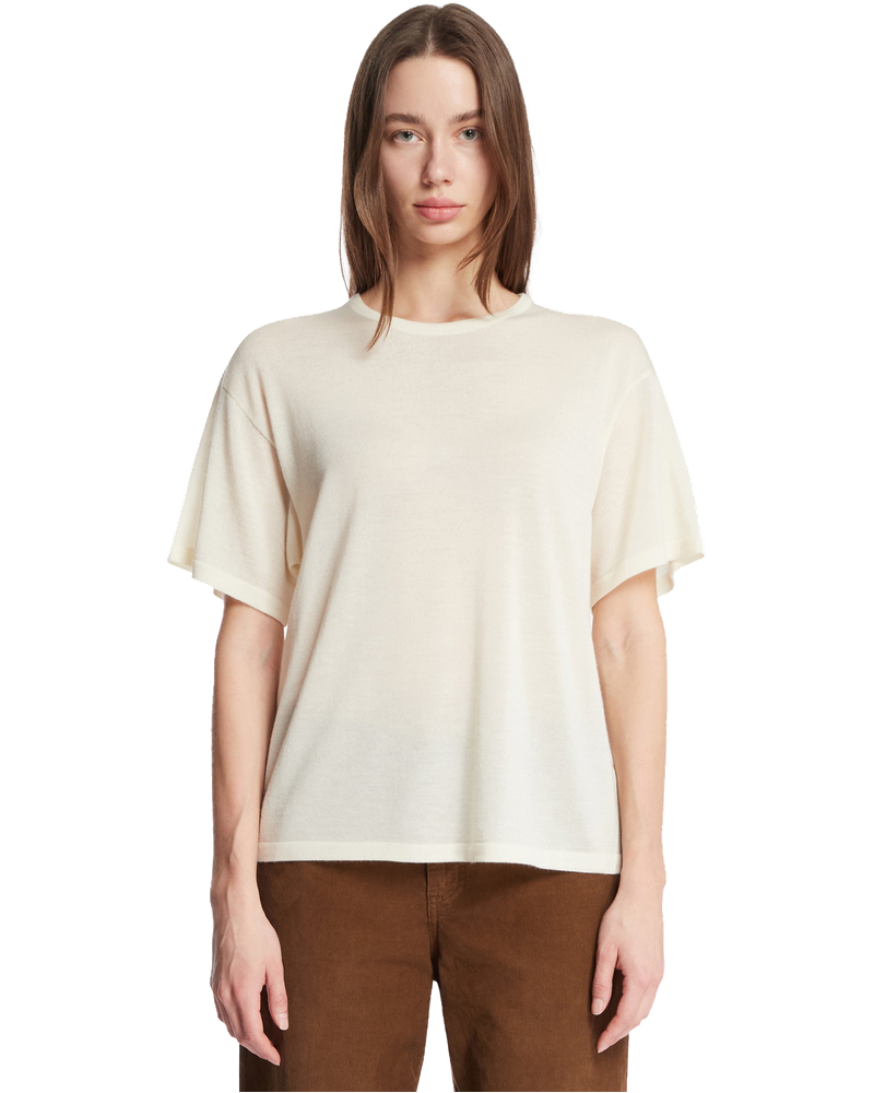 White Cashmere T-Shirt The row – Гарантія оригінальності
