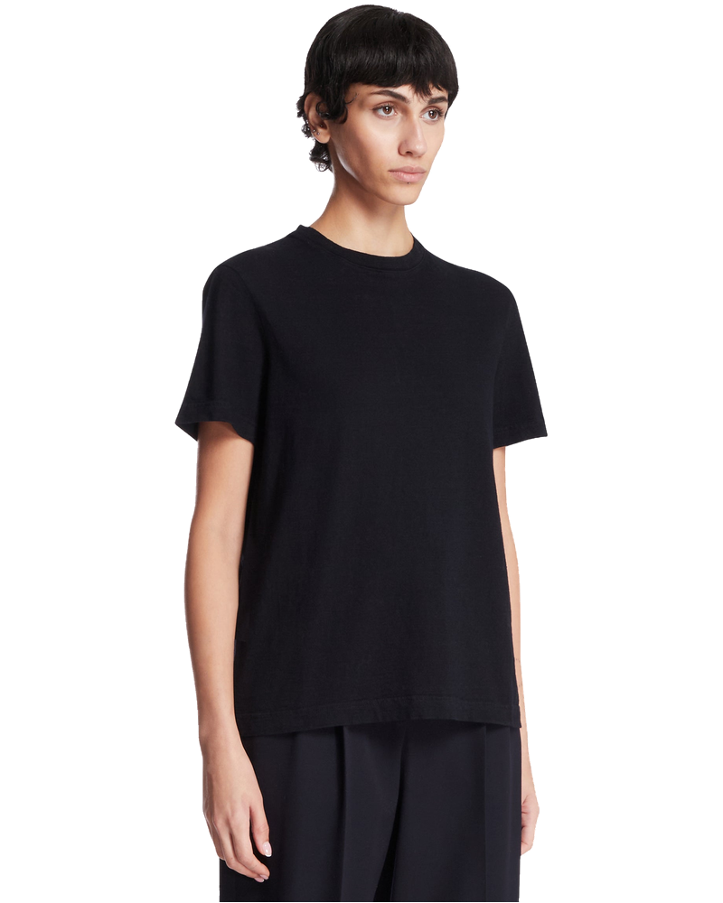 Blue Serata Cotton T-Shirt The row – Гарантія оригінальності