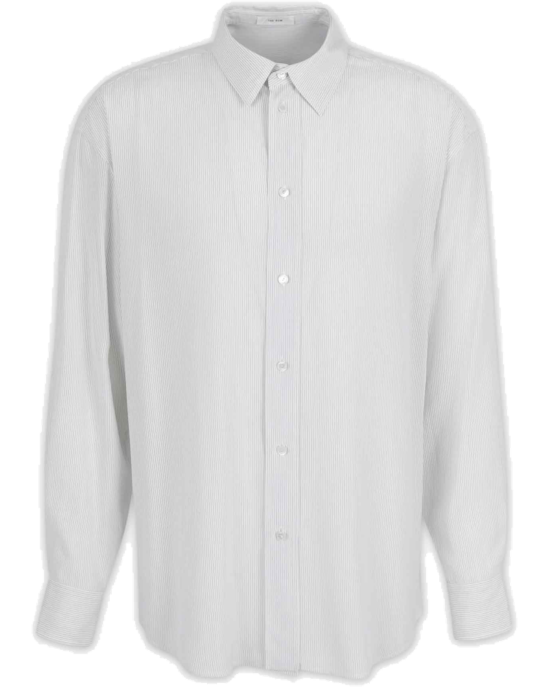 Silk Striped Shirt The row оригінал – Купити в Україні