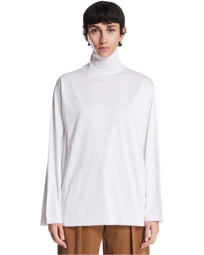 White Silk And Cotton Top The row – Гарантія оригінальності