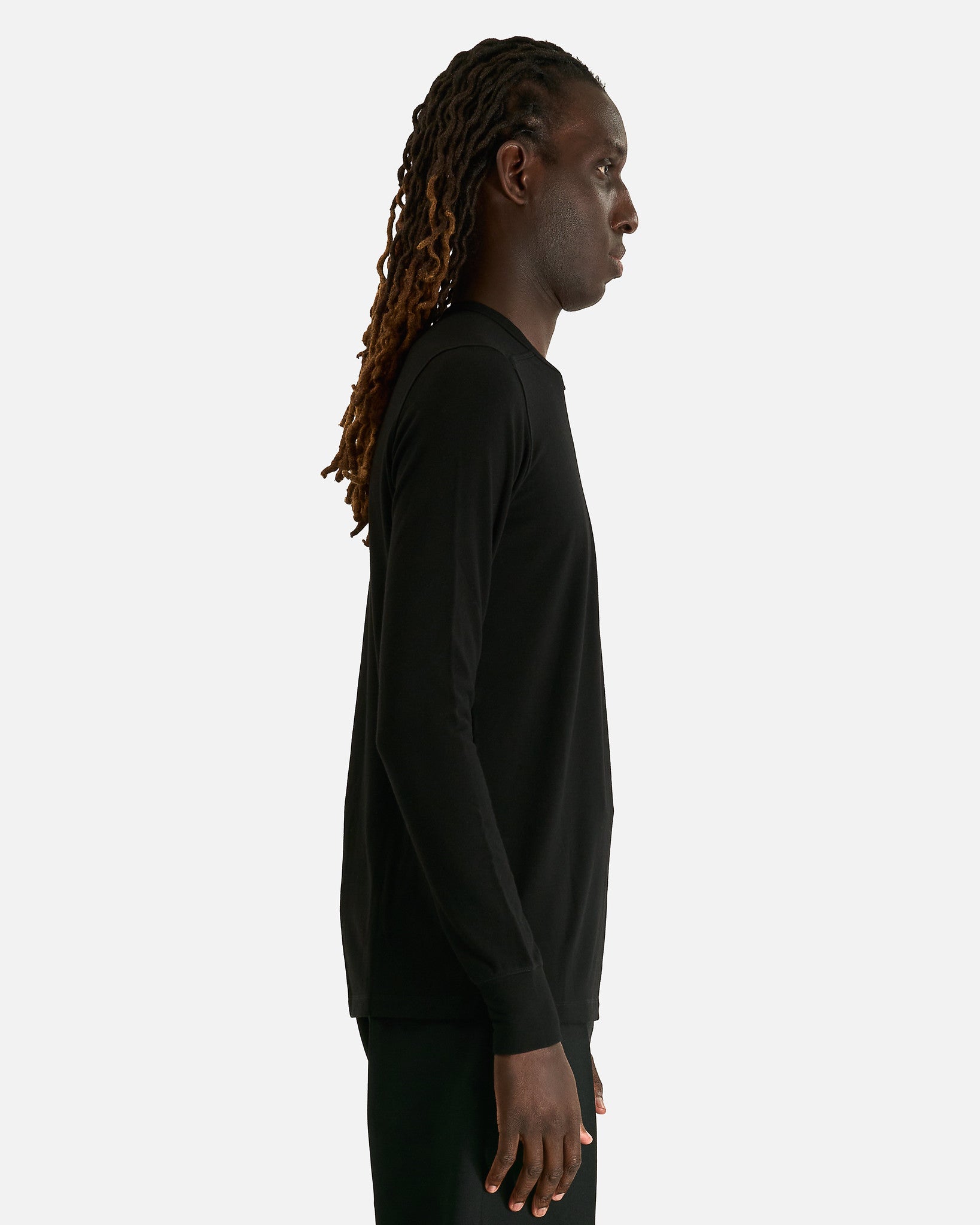 Thermal Top In Black Rick owens – Гарантія оригінальності – вид ззаду