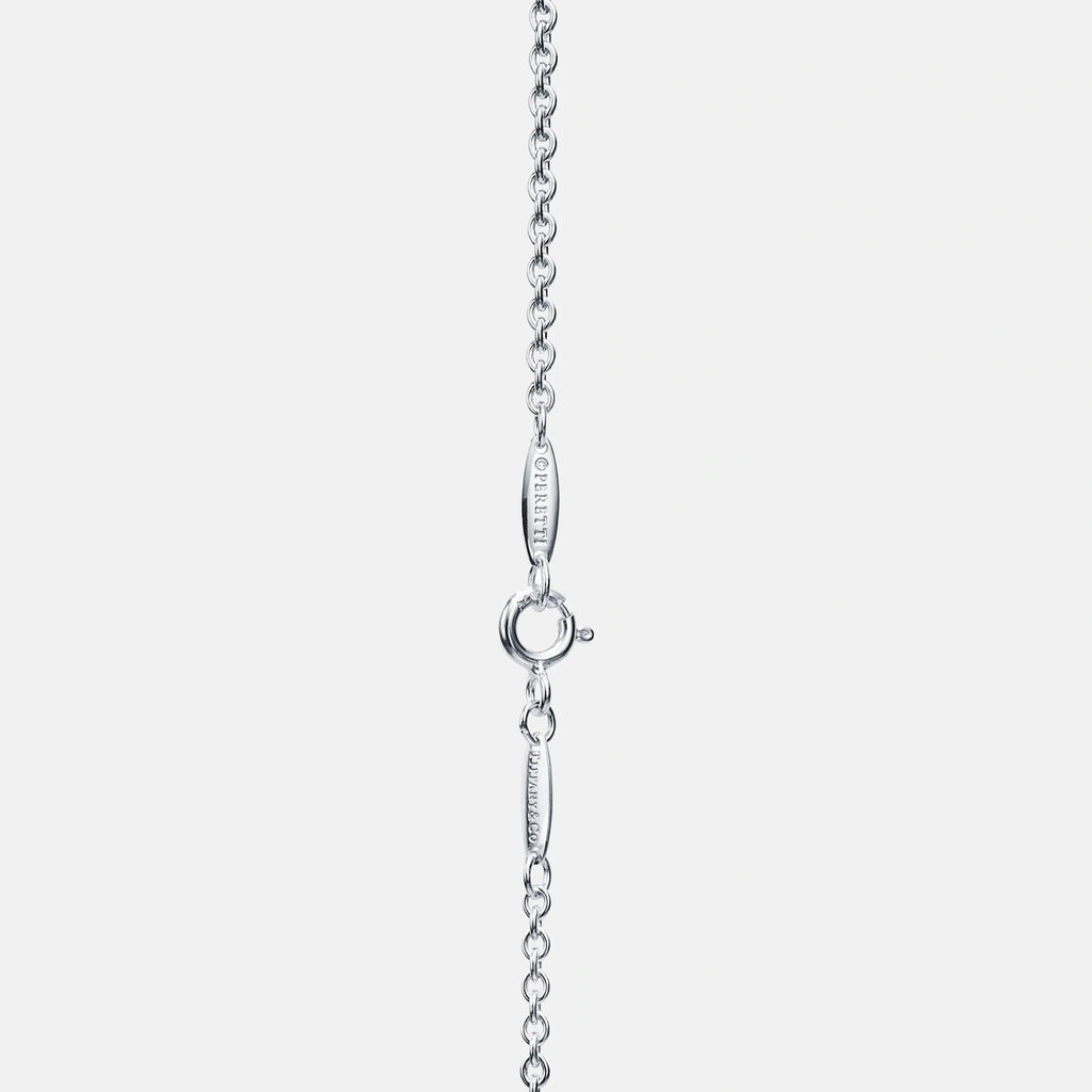 Elsa Peretti Open Heart Bracelet Silver Tiffany & co оригінал – Купити в Україні – вид ззаду