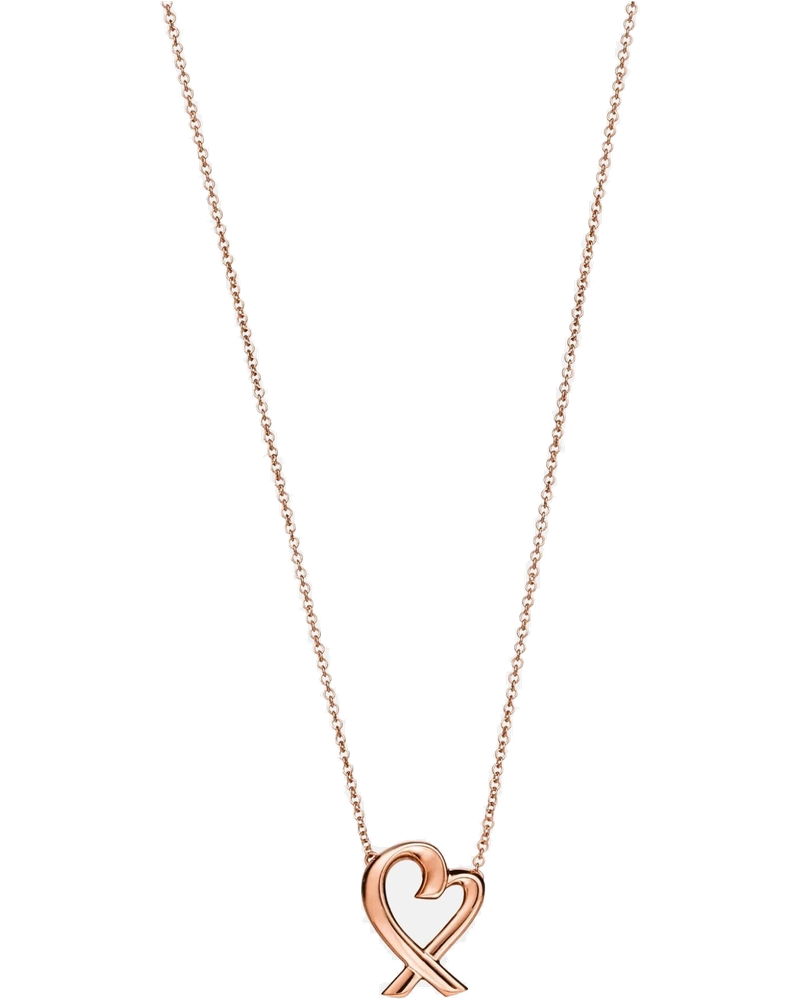 Оригінальна Paloma Picasso Loving Heart Pendant Rose Gold Tiffany & co
