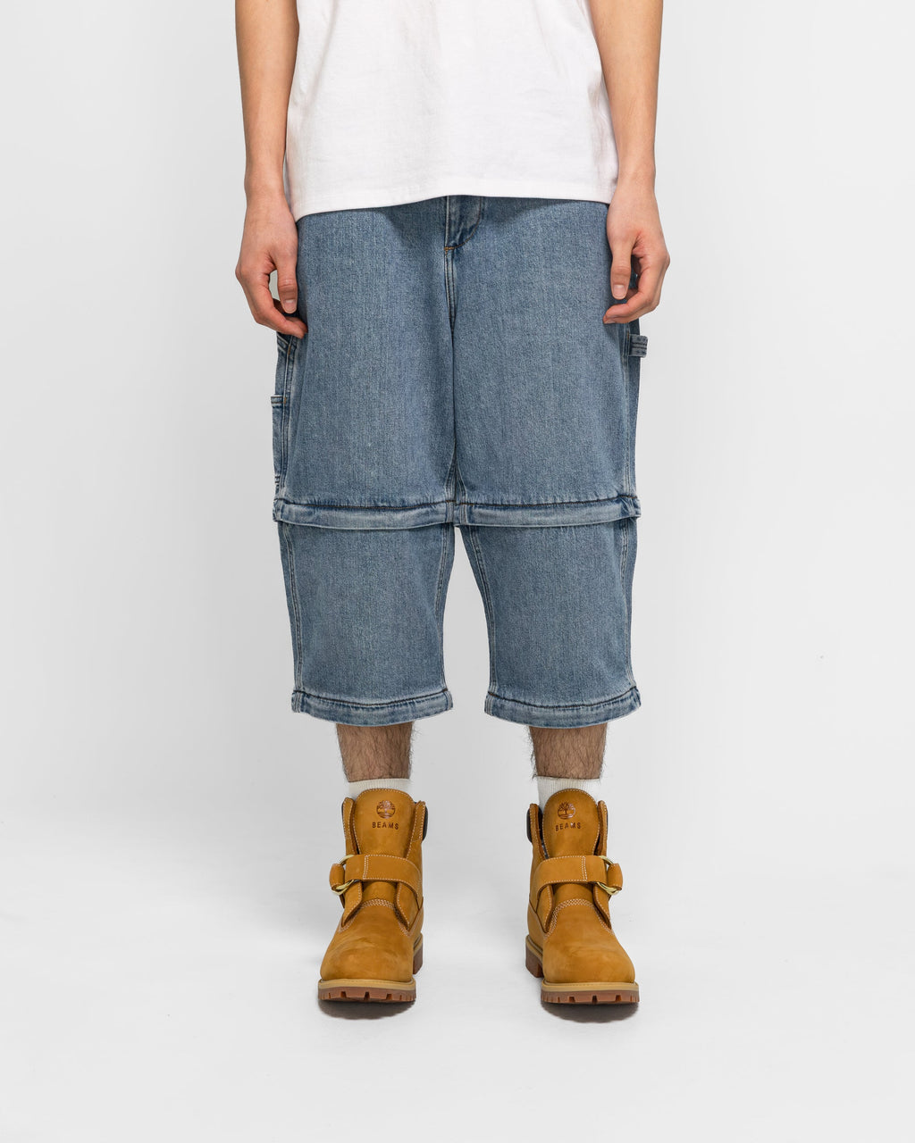 Оригінальна Denim Carpenter Zip-Off Pant X Beams Timberland – детальний вид