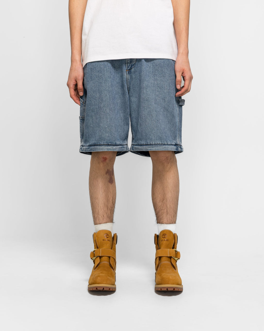 Оригінальна Denim Carpenter Zip-Off Pant X Beams Timberland – збільшений вид