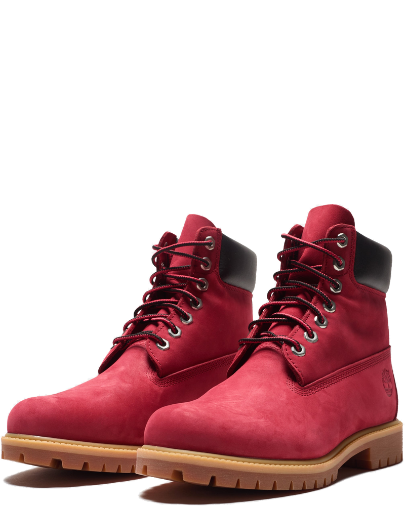 Оригінальна Premium 6 Inch Boot Dark Red Nubuck Timberland