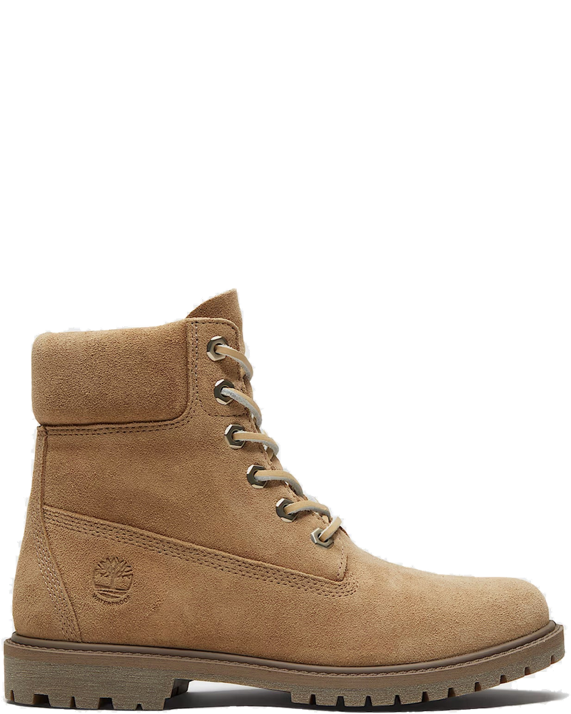 Wmns 6 Inch Waterproof Boot Beige Suede Timberland – Гарантія оригінальності