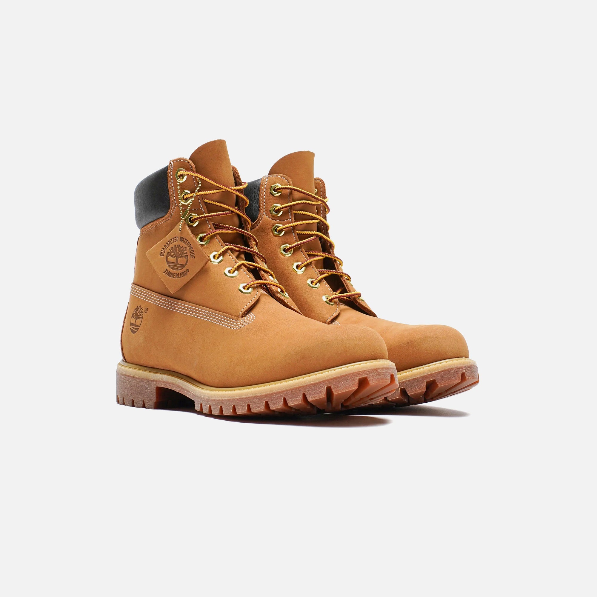 Оригінальна 6 Inch Premium Waterproof Boot Wheat Timberland – вид ззаду