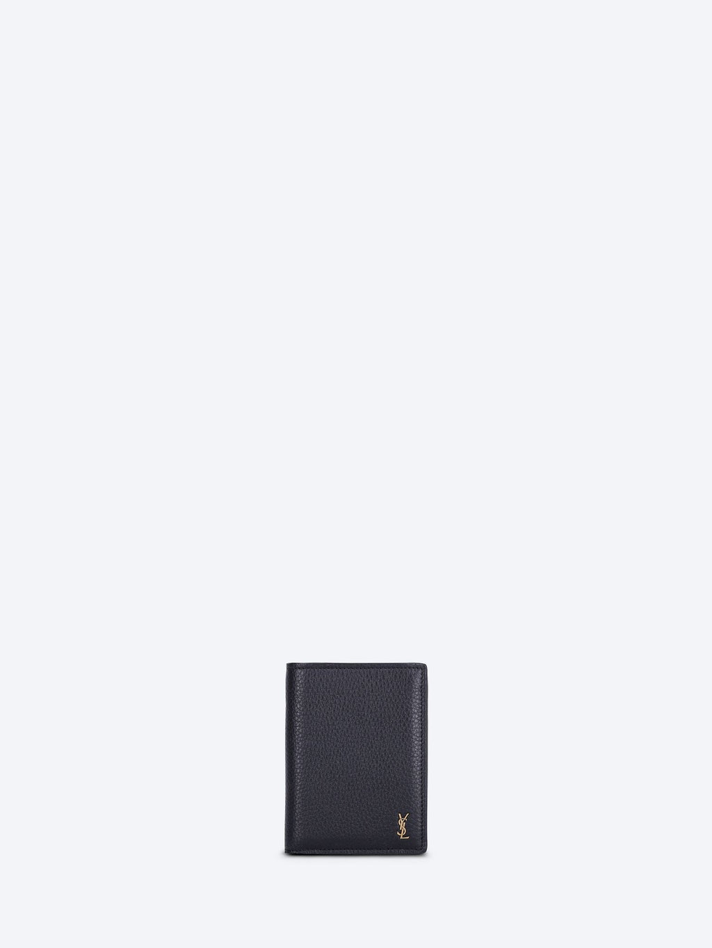 Оригінальна Tiny Cassandre Leather Credit Card Wallet Saint laurent – боковий вид