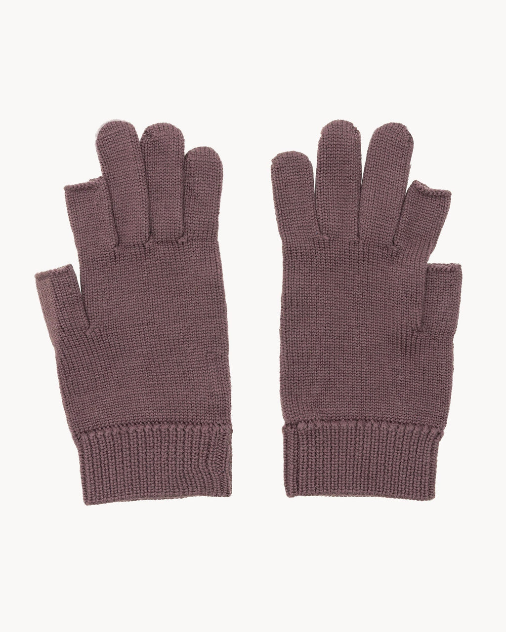 Touchscreen Gloves In Amethyst Rick owens – Гарантія оригінальності – вид ззаду