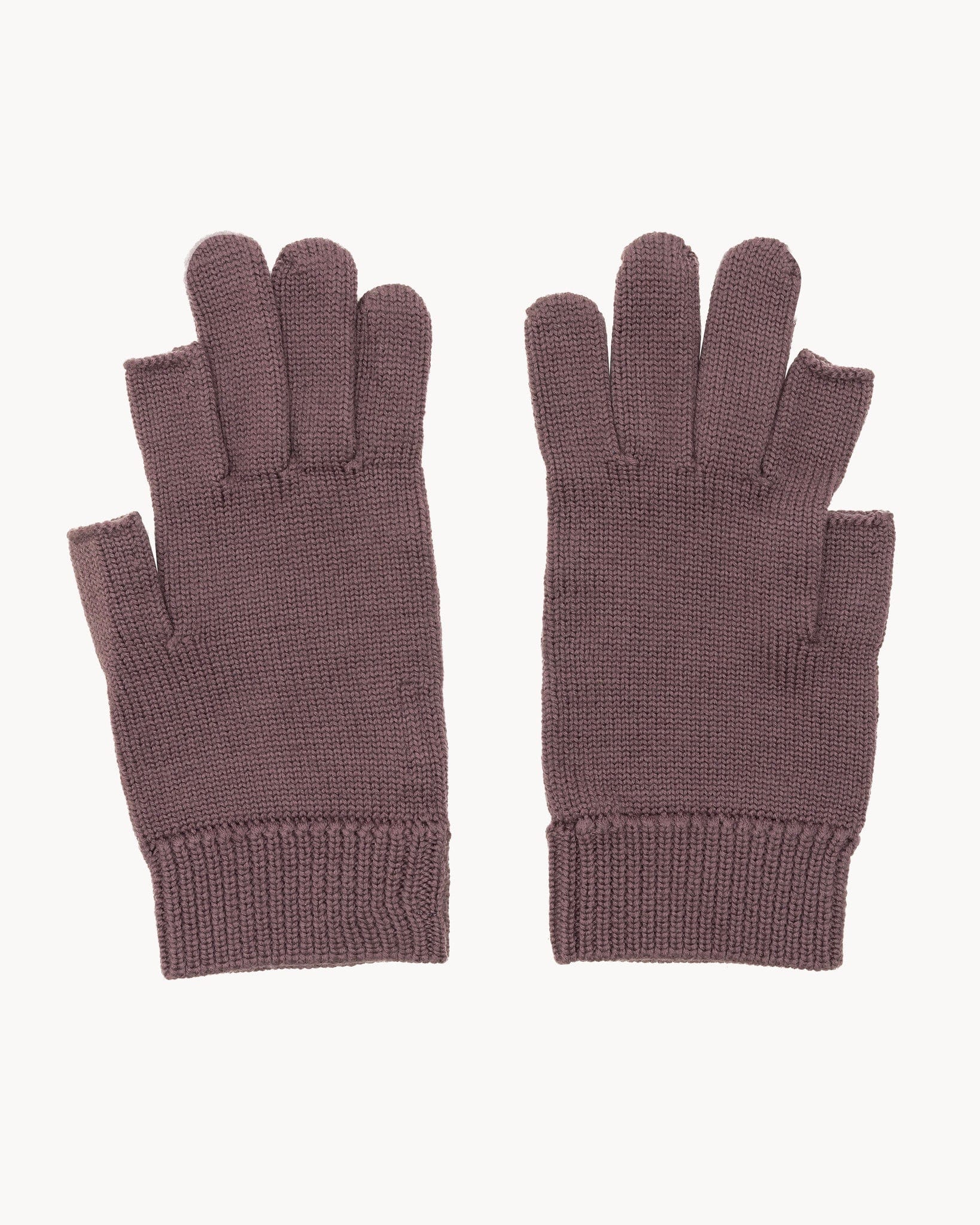 Touchscreen Gloves In Amethyst Rick owens – Гарантія оригінальності – вид ззаду
