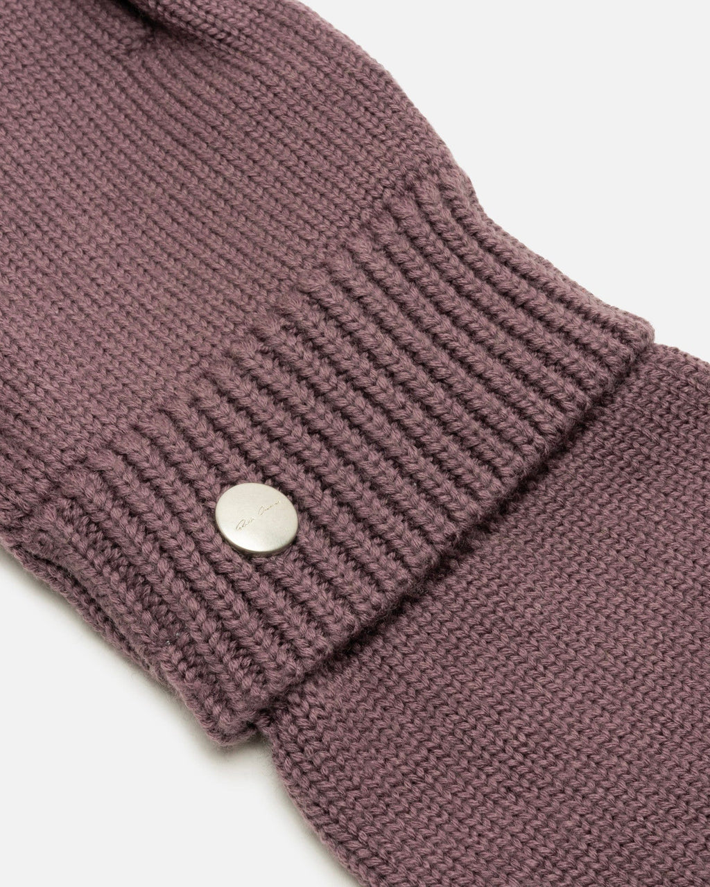 Touchscreen Gloves In Amethyst Rick owens – Гарантія оригінальності – детальний вид