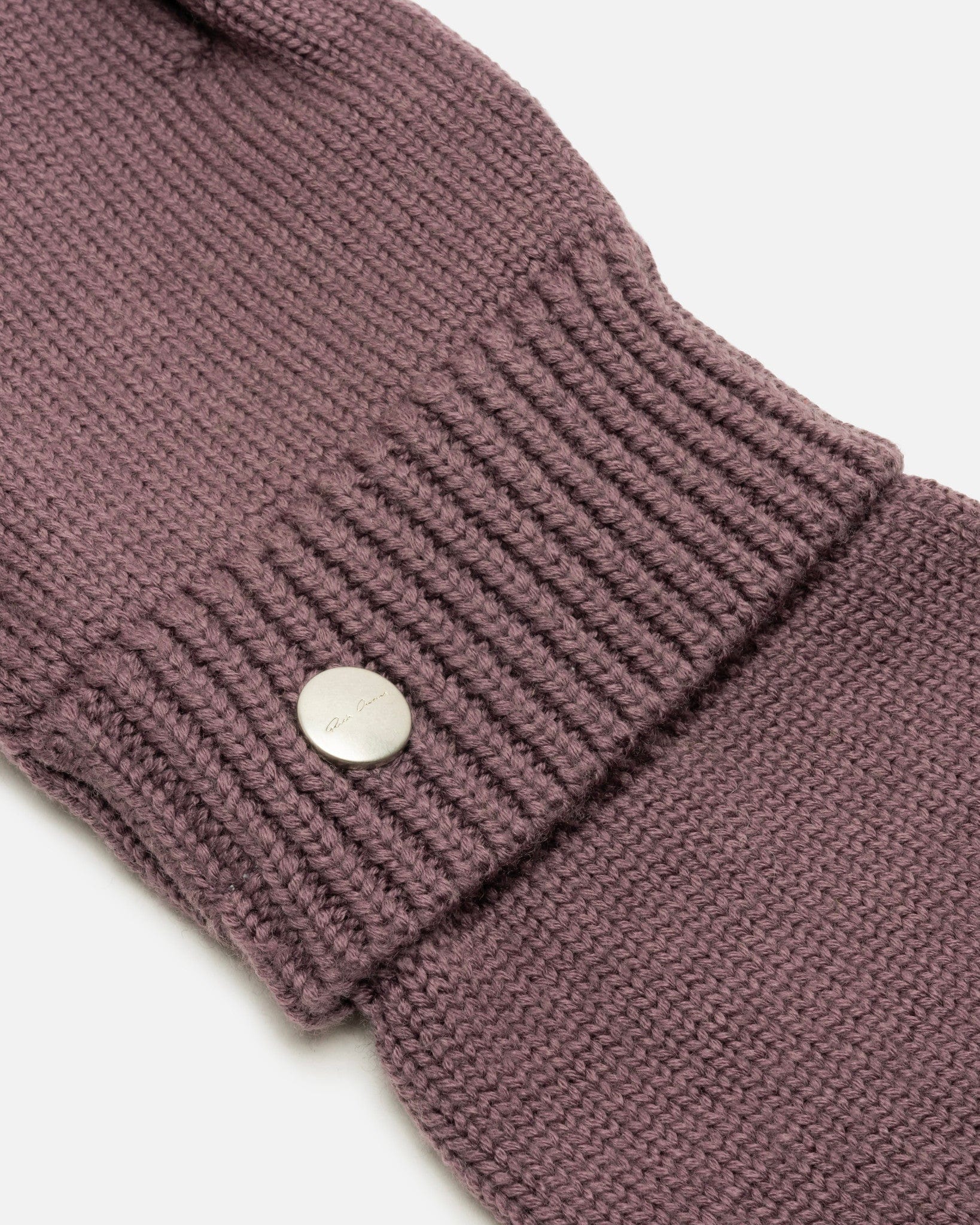 Touchscreen Gloves In Amethyst Rick owens – Гарантія оригінальності – детальний вид
