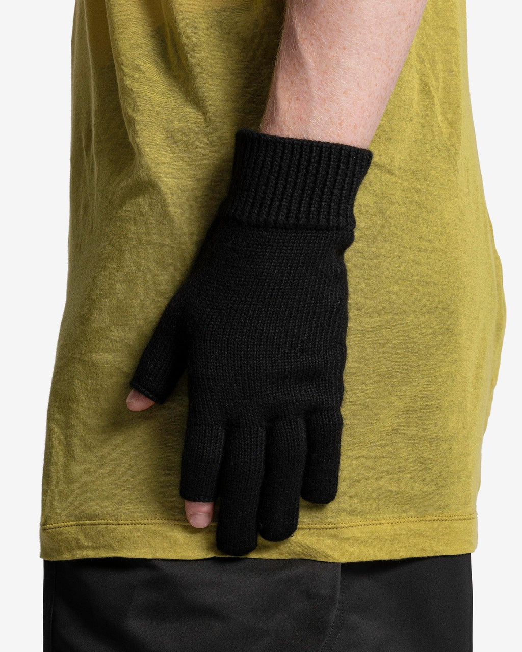 Оригінальна Touchscreen Gloves In Black Rick owens – збільшений вид