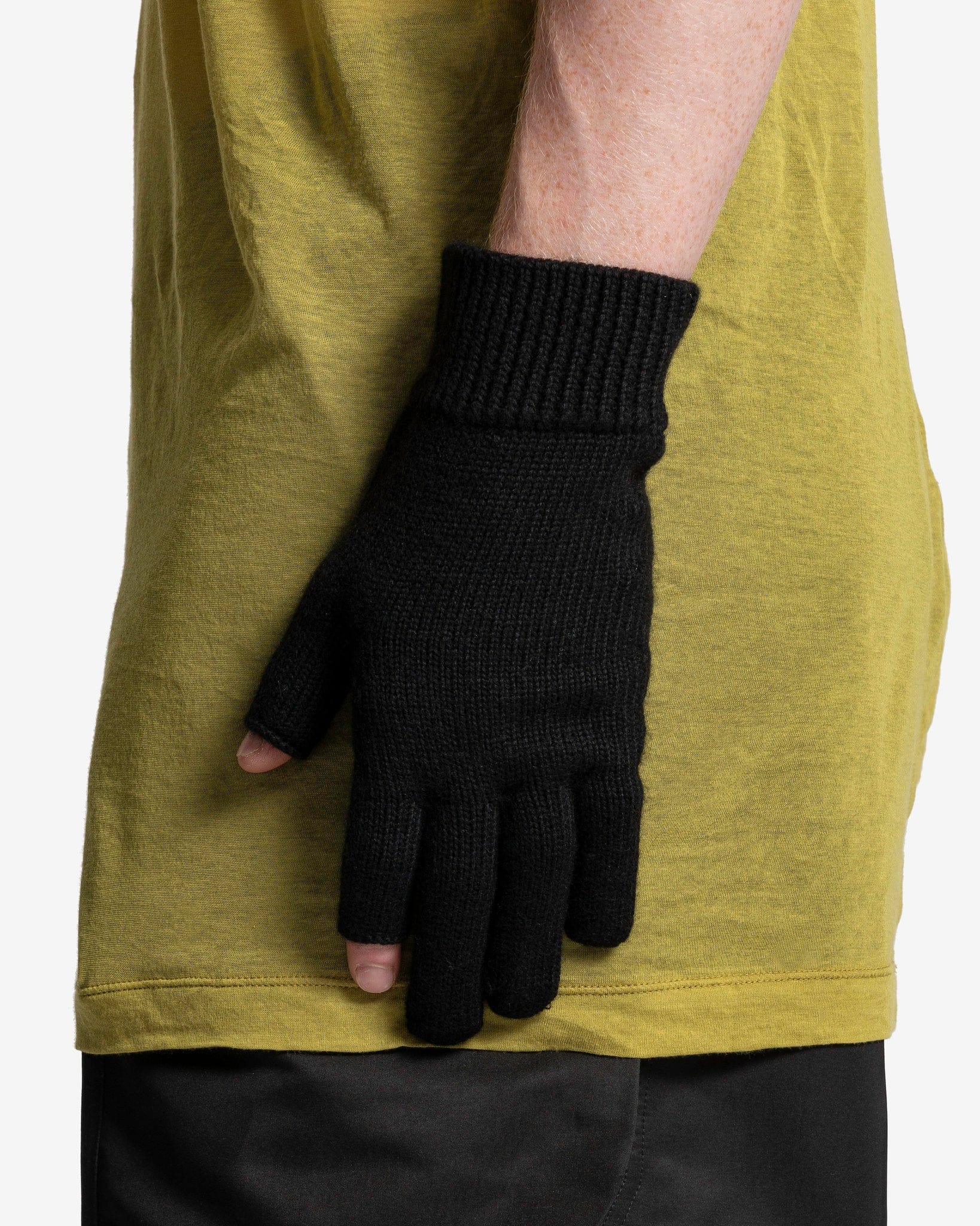 Оригінальна Touchscreen Gloves In Black Rick owens – збільшений вид
