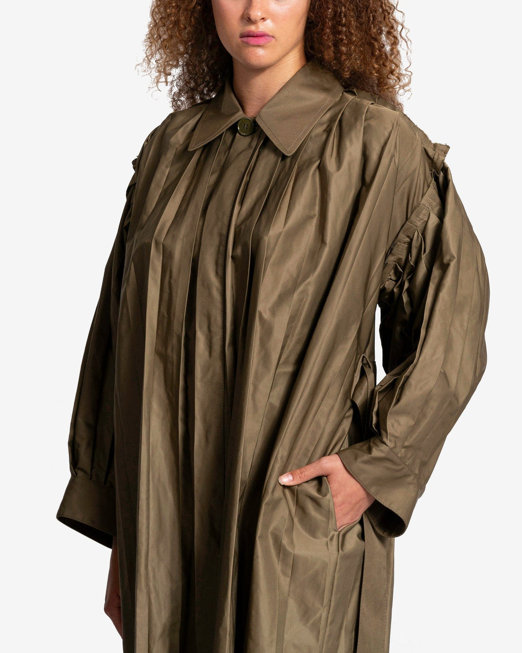 Trench Coat In Almond Maison margiela – Гарантія оригінальності – збільшений вид