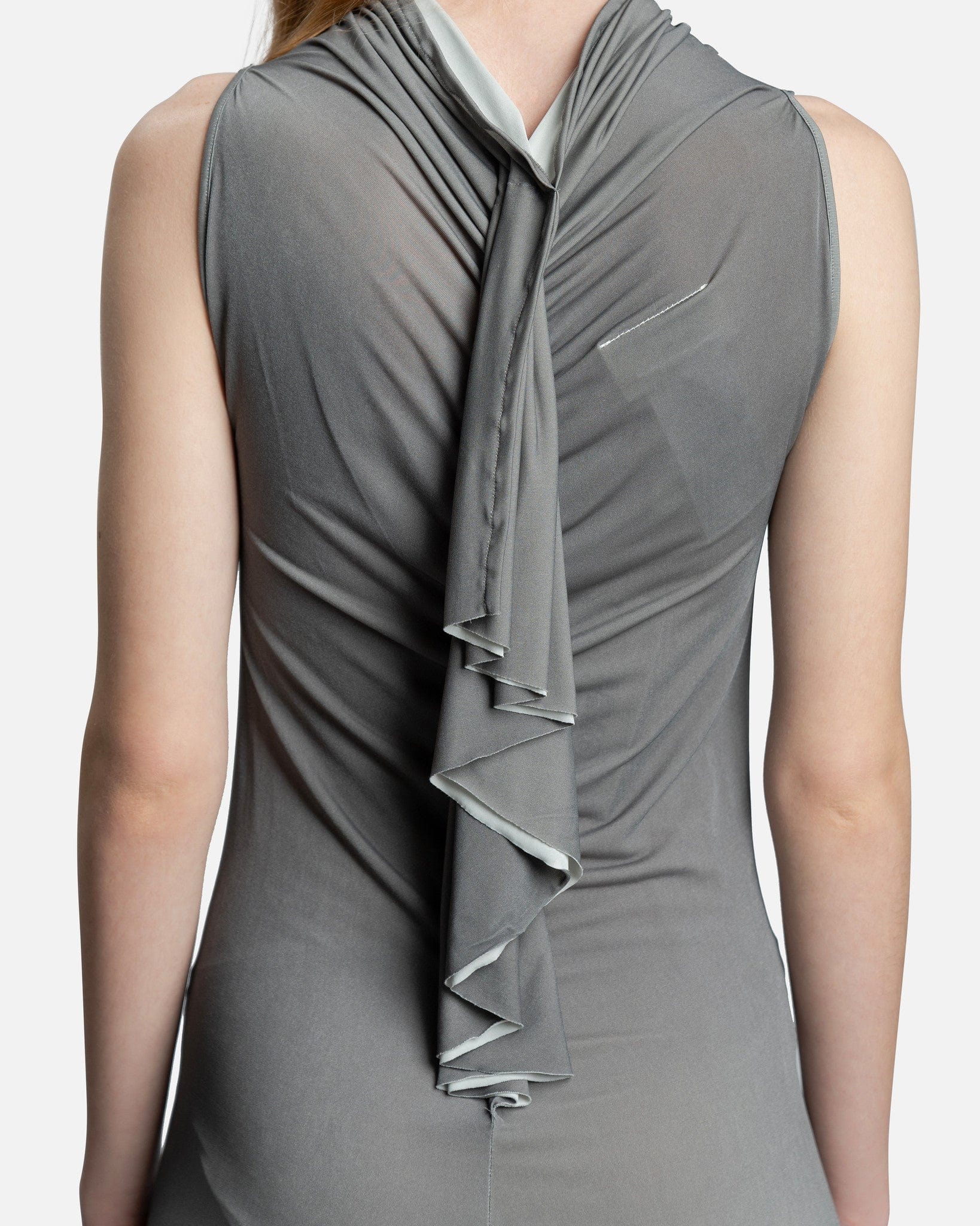 Trompe Loeil Dress In Grey Maison margiela оригінал – Купити в Україні – збільшений вид