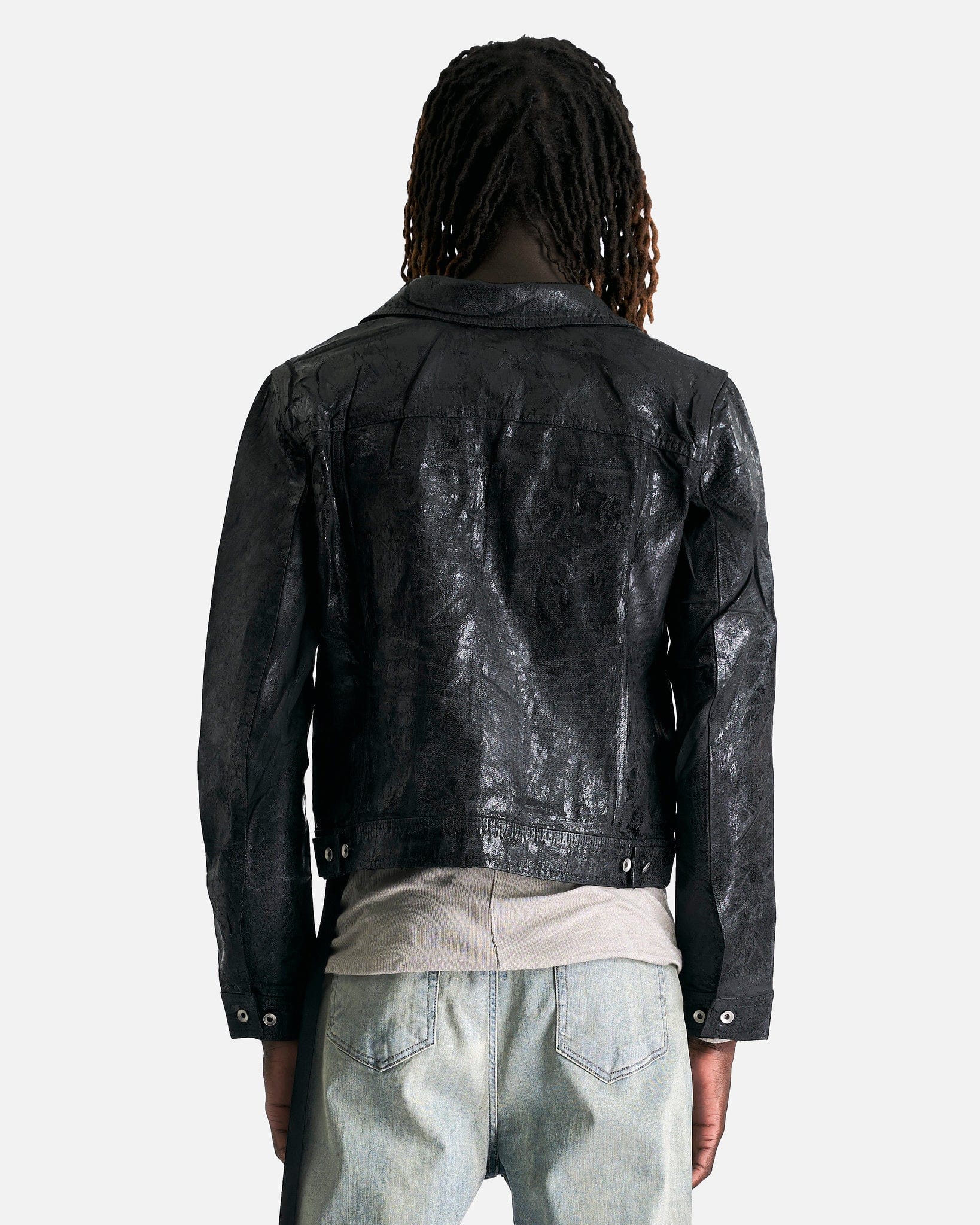 Trucker Jacket In Black Rick owens оригінал – Купити в Україні – детальний вид