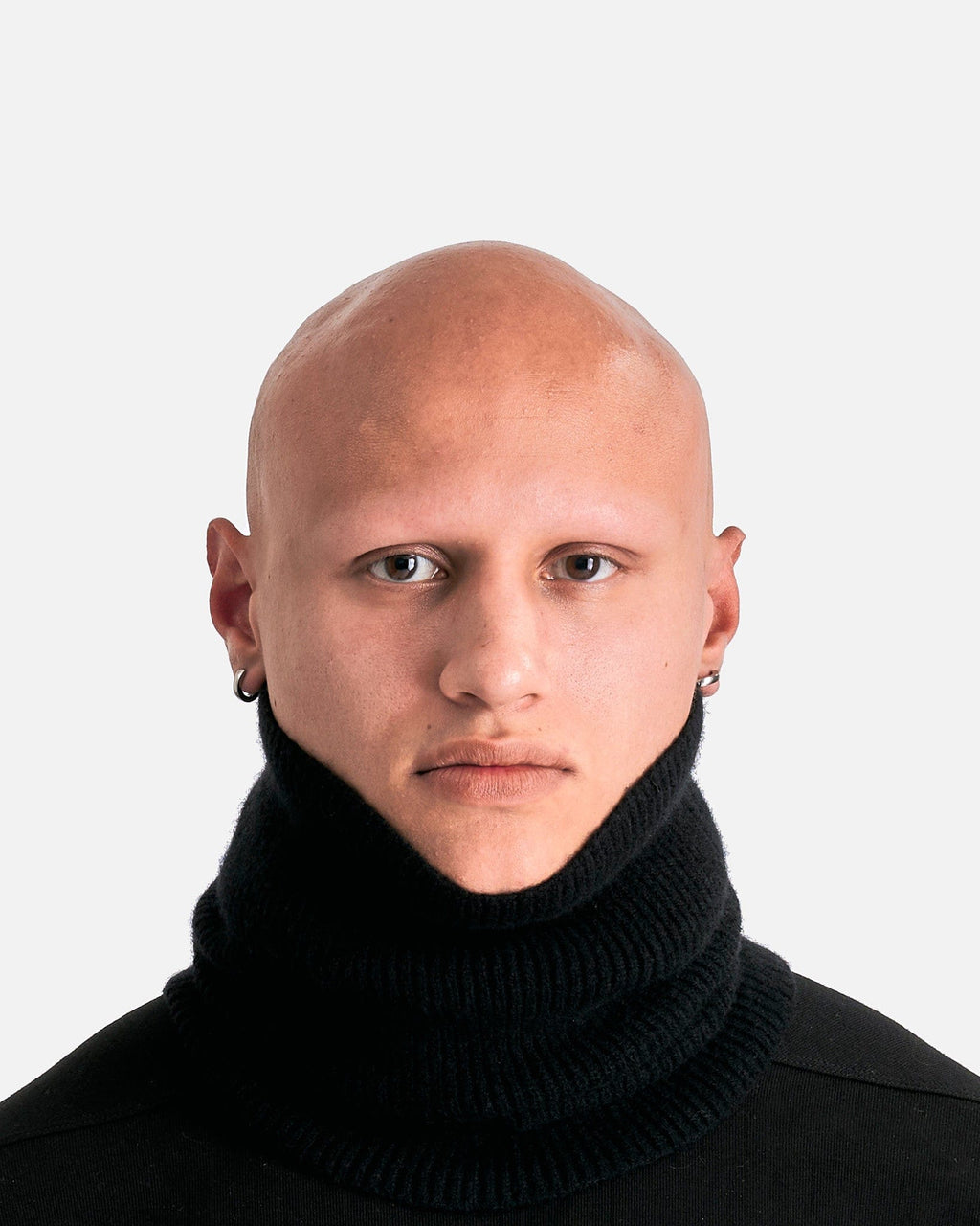 Tube Scarf In Black Rick owens – Гарантія оригінальності – вид ззаду