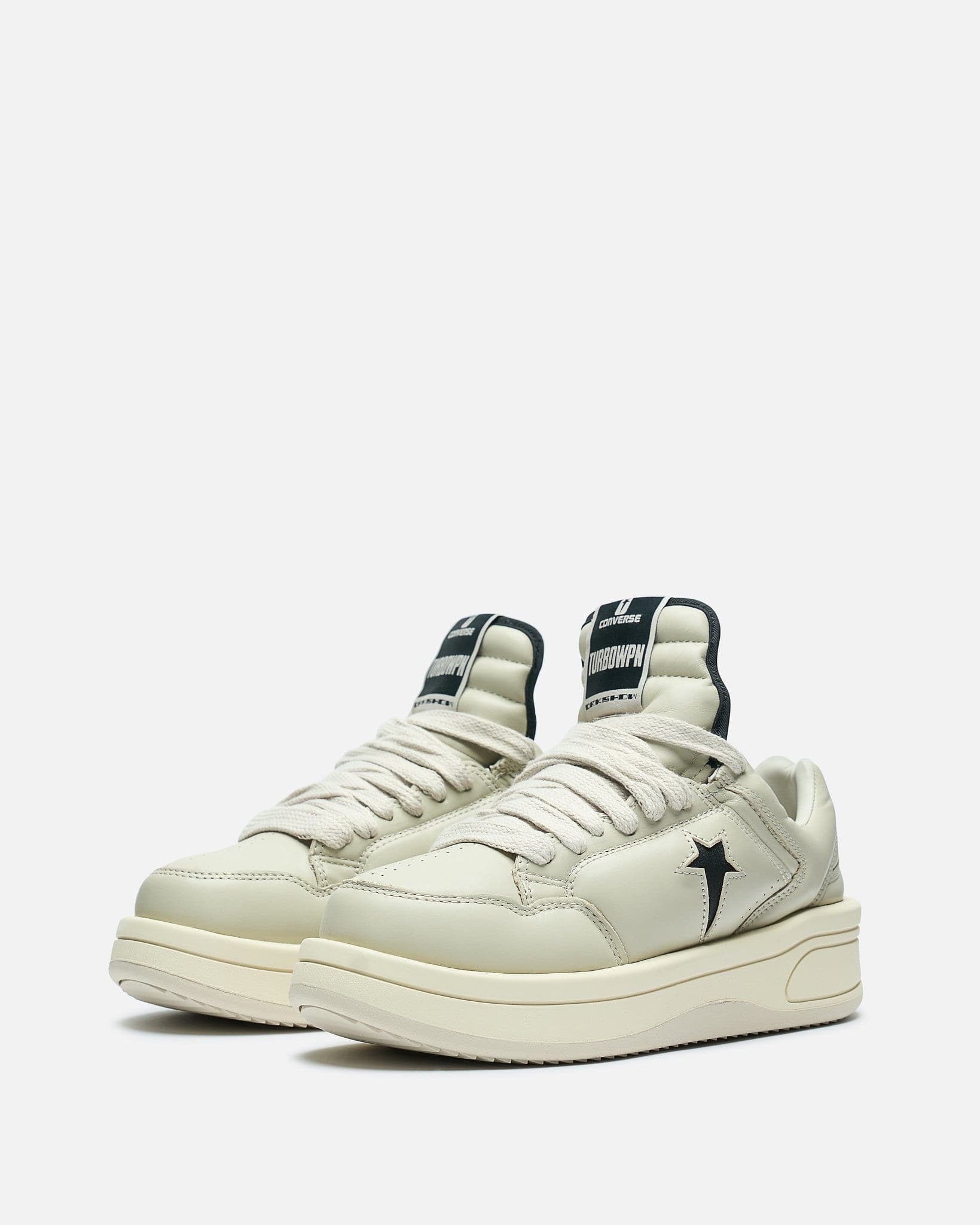 Оригінальна Turbowpn In Oyster Rick owens – вид ззаду