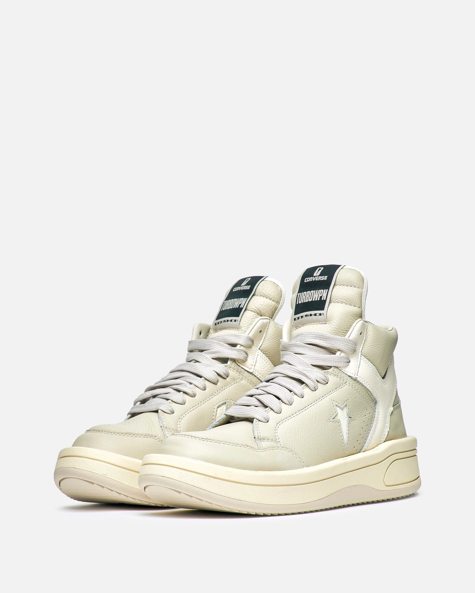 Turbowpn MID In Oyster Rick owens – Гарантія оригінальності – вид ззаду