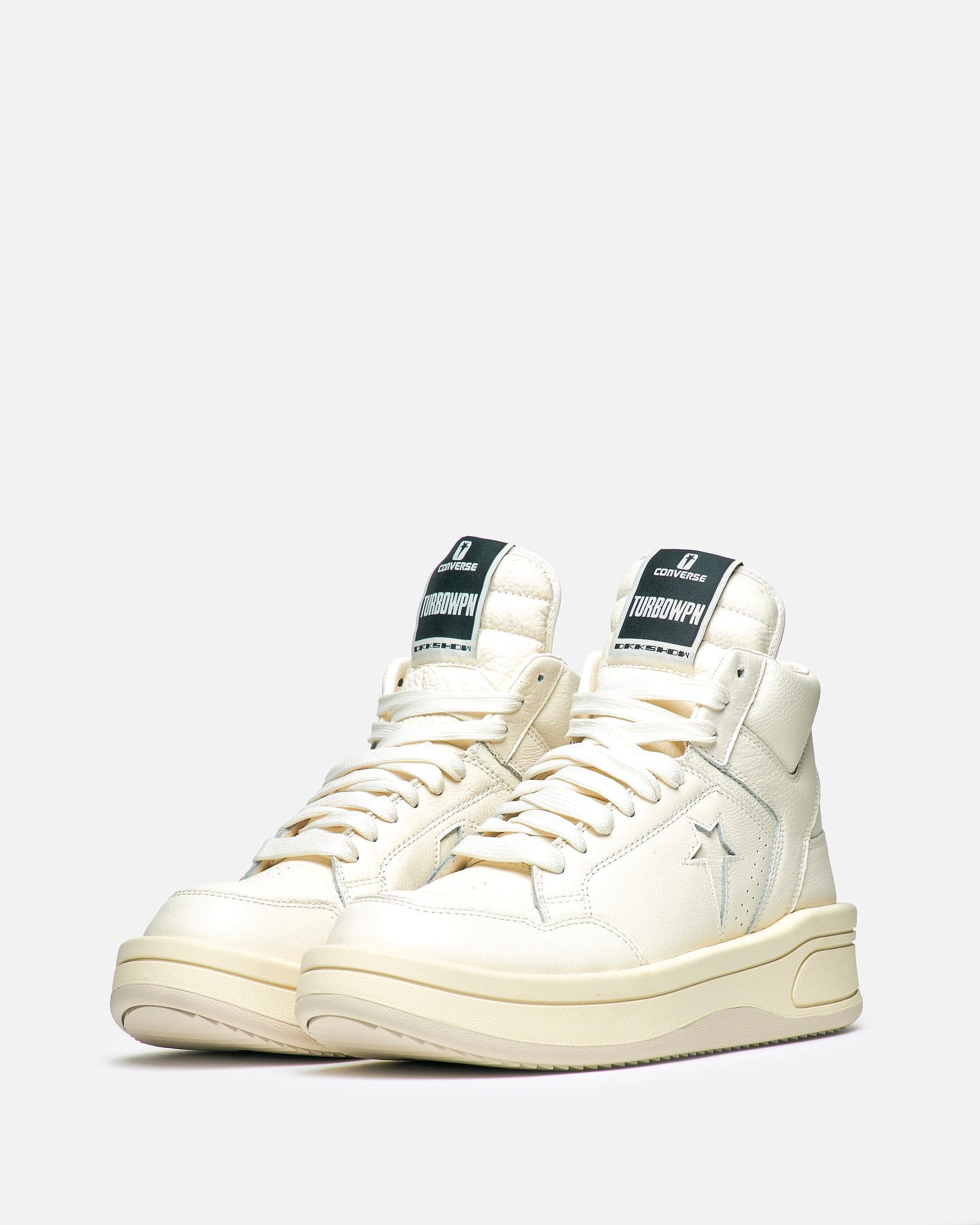 Turbowpn MID In White Rick owens – Гарантія оригінальності – вид ззаду