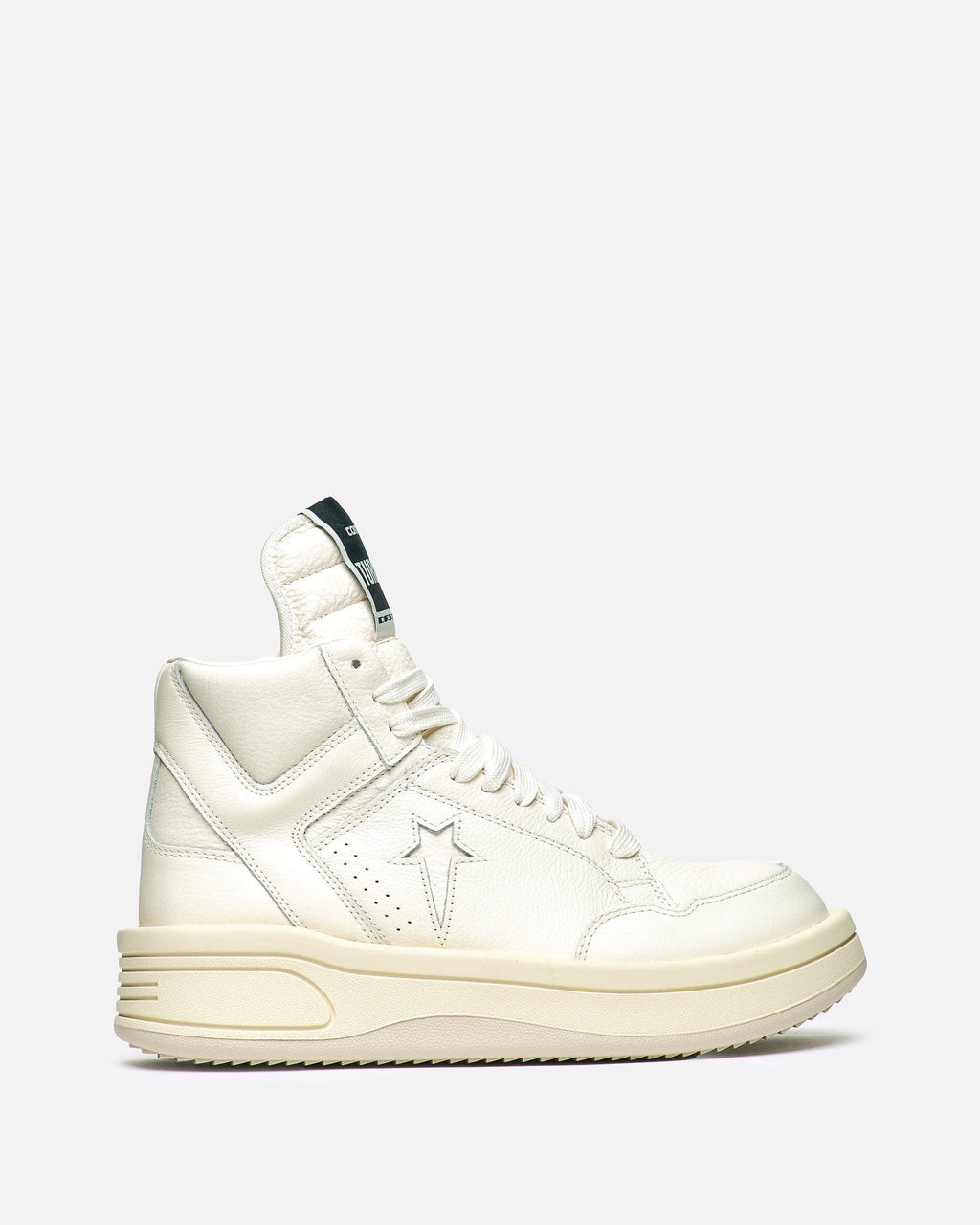 Turbowpn MID In White Rick owens – Гарантія оригінальності – боковий вид