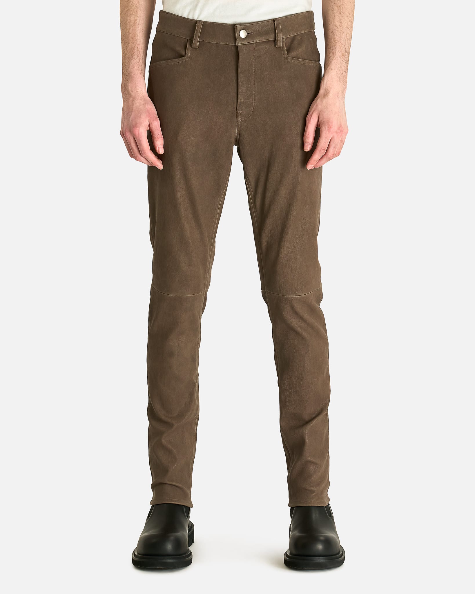 Оригінальна Tyrone Jeans In Dust Rick owens – боковий вид