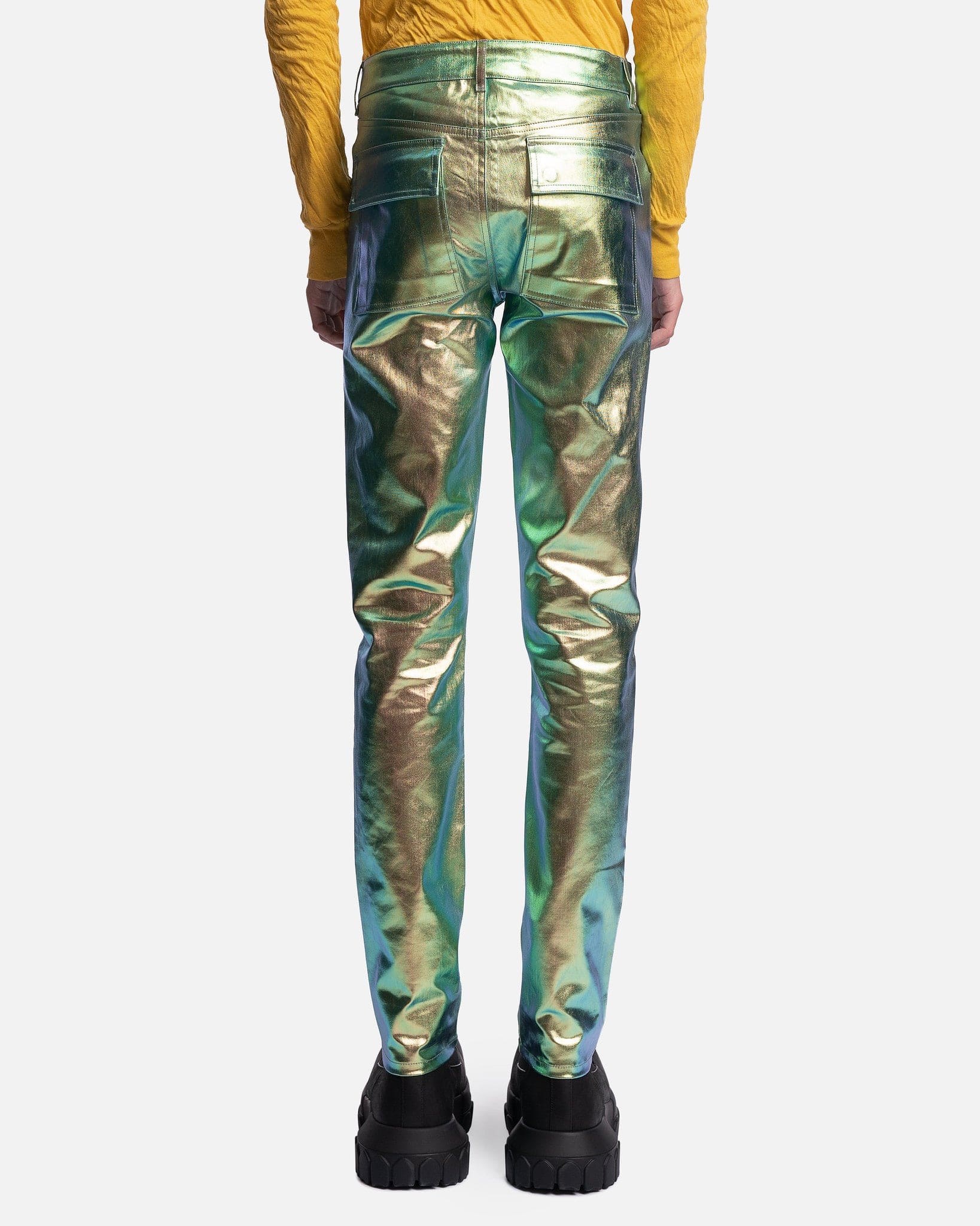 Tyrone Jeans In Iridescent Rick owens оригінал – Купити в Україні – збільшений вид