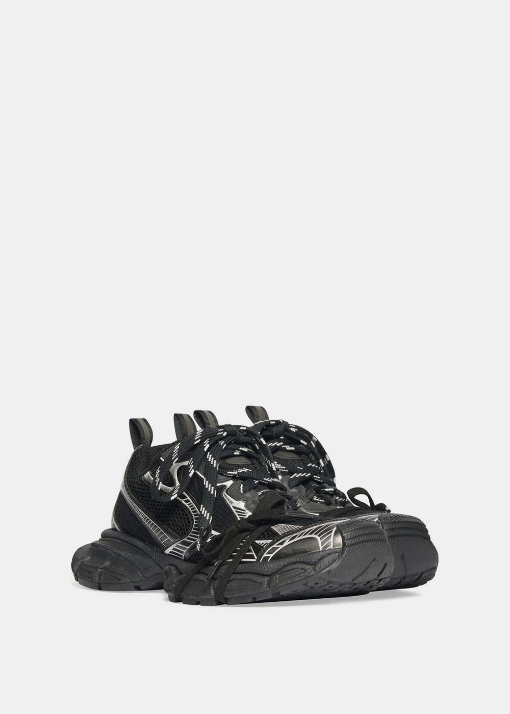 Black 3xl Sneakers Balenciaga оригінал – Купити в Україні – вид ззаду