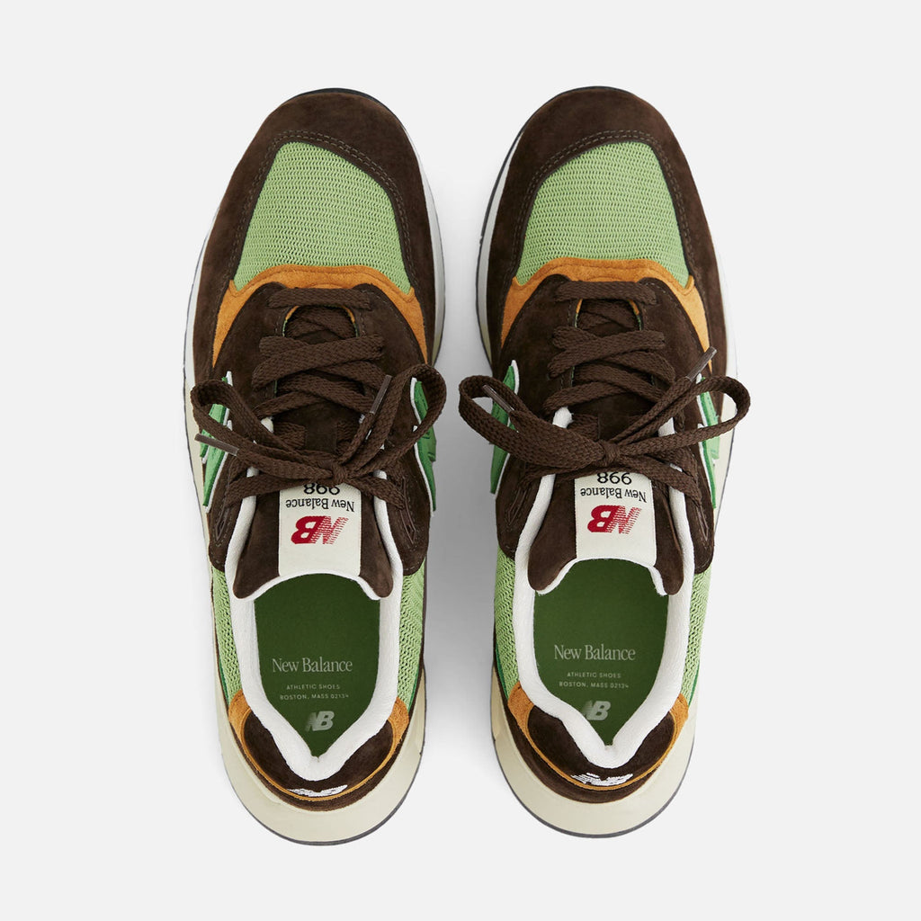 Оригінальна Made In Us 998 Brown New balance – збільшений вид