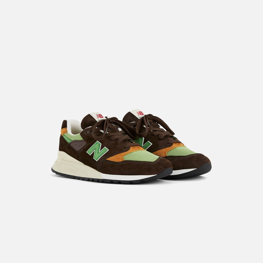 Оригінальна Made In Us 998 Brown New balance – вид ззаду