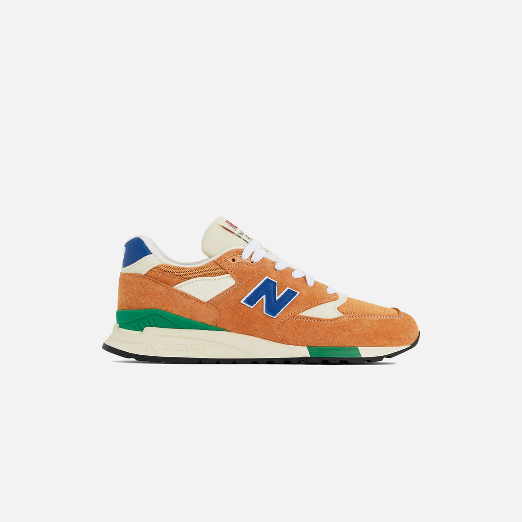 Made In Usa 998 Orange New balance – Гарантія оригінальності – боковий вид